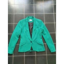 Blazer in twee kleuren.