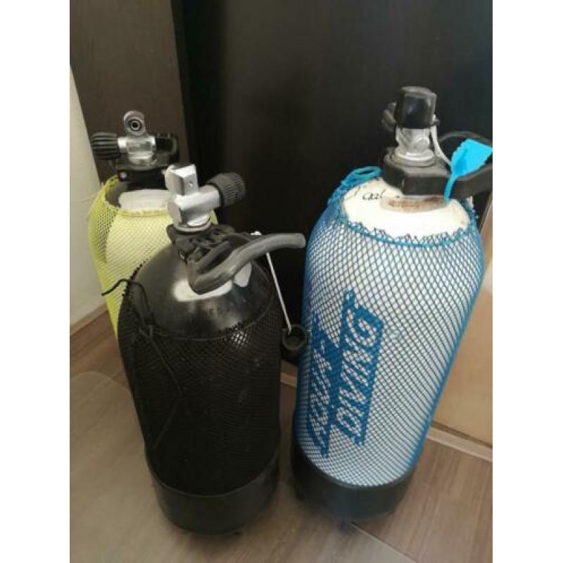 persluchtflessen 12L,12L,15L 230bar