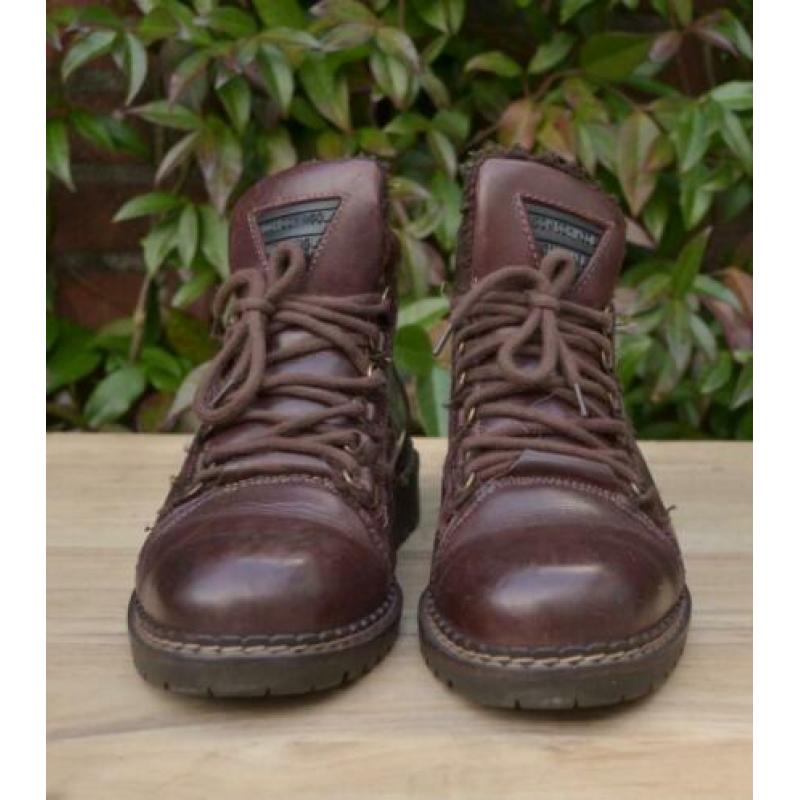 Don Domingo supermooie bruin lederen boots, mt. 38