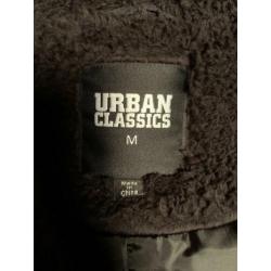 Zwarte Teddy Jas van Urban Classics maat M