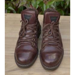 Don Domingo supermooie bruin lederen boots, mt. 38