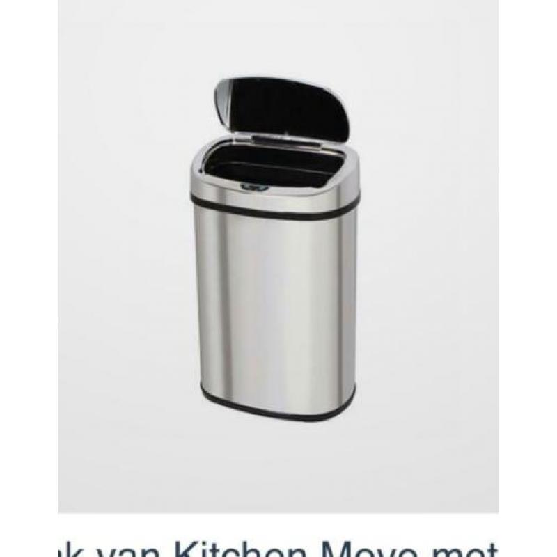 Prullenbak met sensor van Kitchen Move (58 liter)