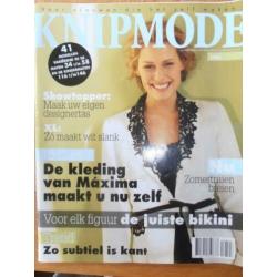 Knipmode mei 2007 met extra bijlage makkelijk maken mode