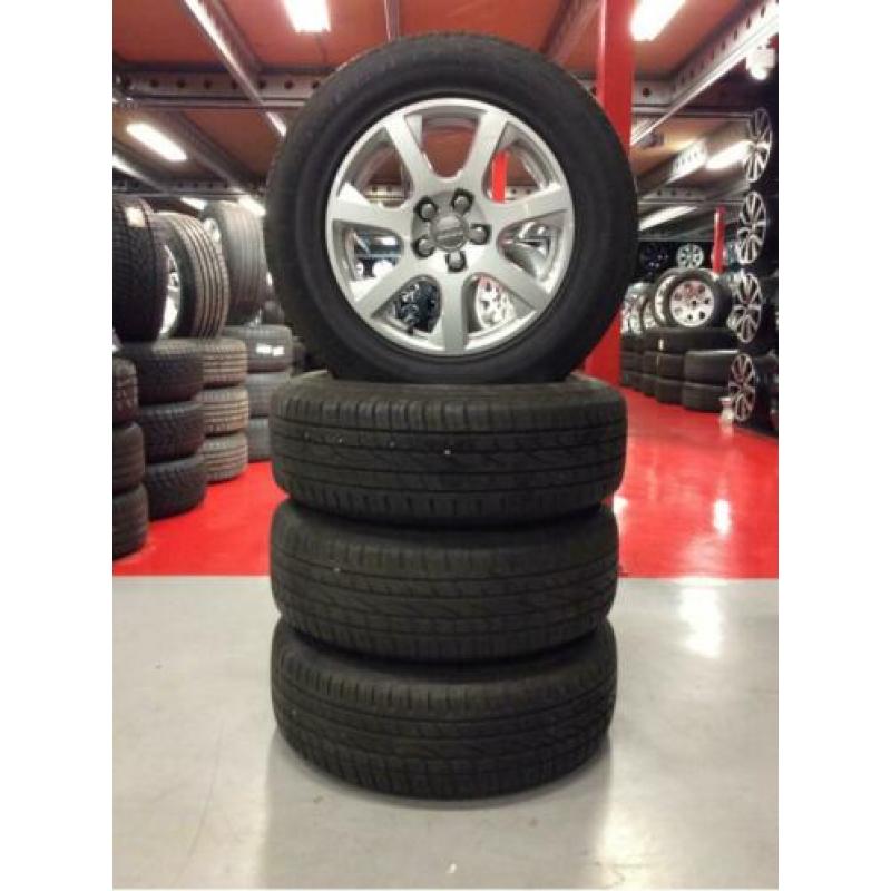 17'' originele Audi Q5 velgen 5x112 + All Season Banden