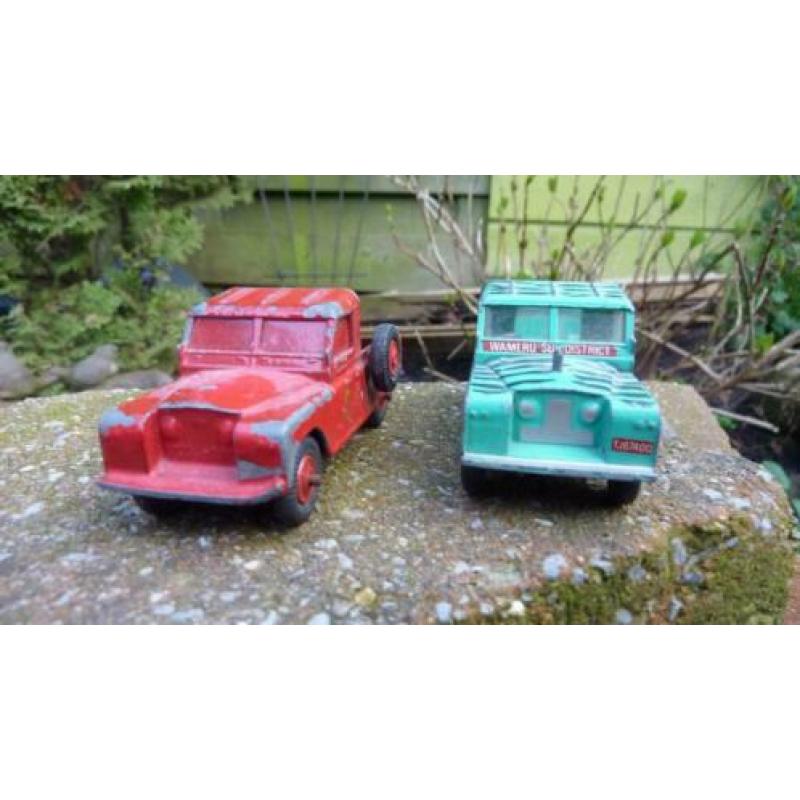 Corgi Toys Landrover 2 stuks auto schaalmodel