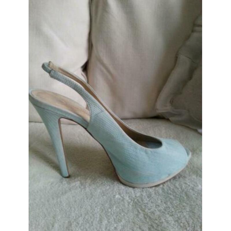 Mooie mintgroene pumps van RIVER ISLAND maat 41