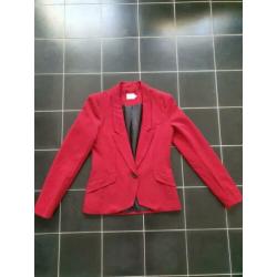 Blazer in twee kleuren.