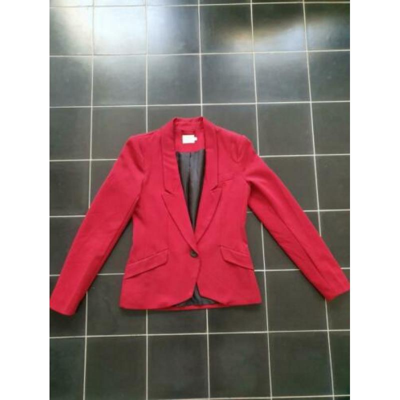 Blazer in twee kleuren.