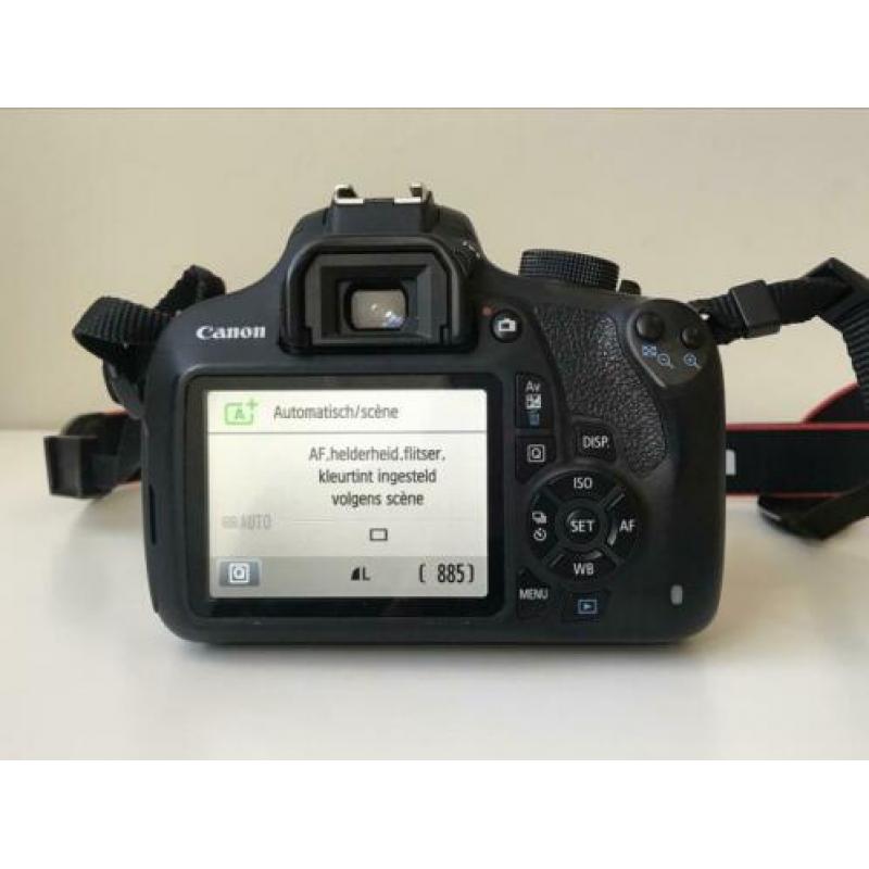 Canon 1200d met lens en toebehoren ZGAN