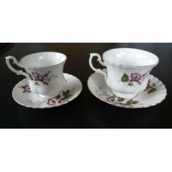 Richmond Bone China 2x kop en schotel