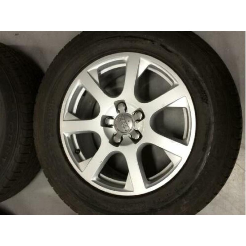 17'' originele Audi Q5 velgen 5x112 + All Season Banden