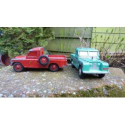 Corgi Toys Landrover 2 stuks auto schaalmodel