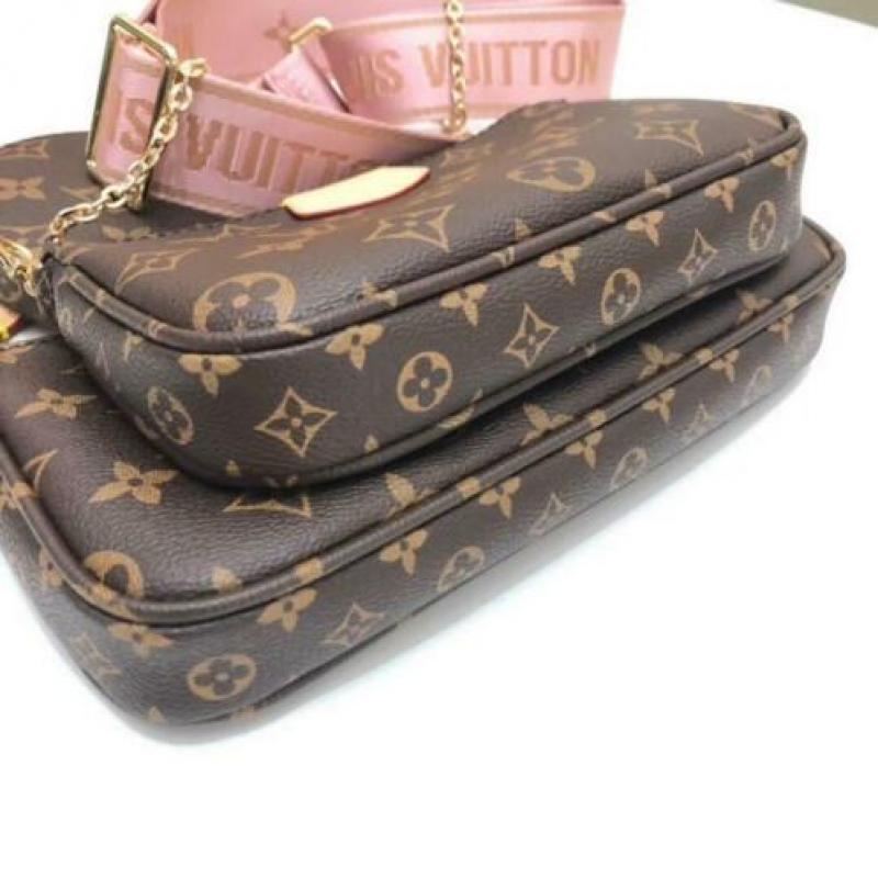 Louis Vuitton multi pochette tas tasje lv. Nieuw