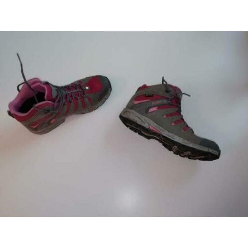 Meindl wandelschoenen grijs roze 36