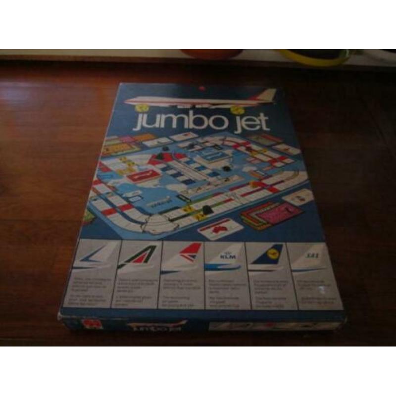 Jumbojet vliegtuigspel.