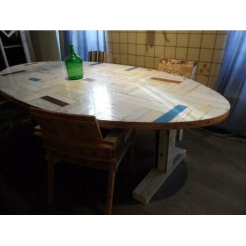 Vergader-en/of eettafel, unieke designer table