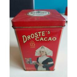 blikje Droste's cacao 125 jaar