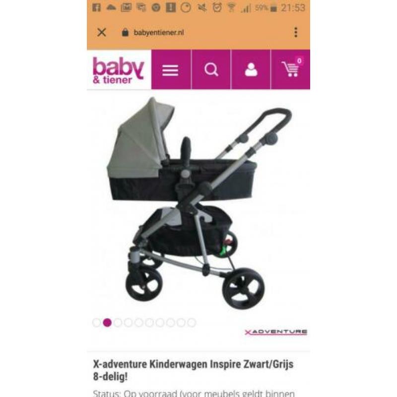 X-adventure kinderwagen