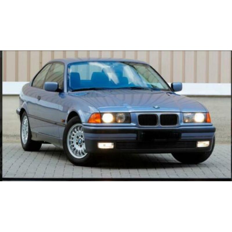 2x unieke BMW 320iA Coupe E36 1997/1995 89.500/175.000 km