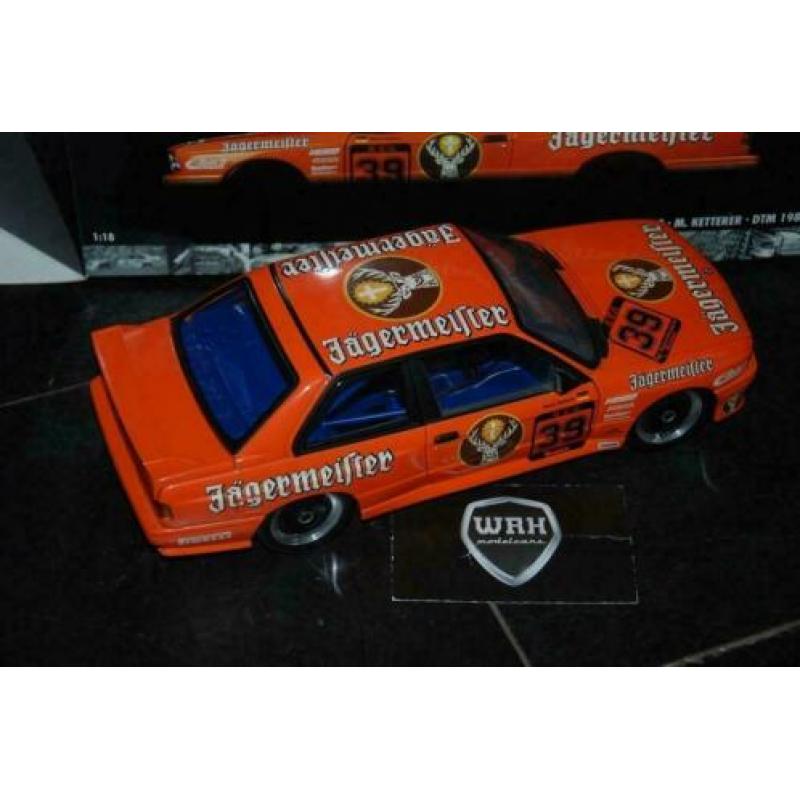 SALE BMW M3 E30 Jagermeister #39 Minichamps zie info WRH