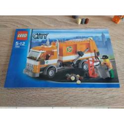 (076) LEGO City Vuilniswagens 3 stuks - 7991