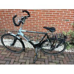 Gazelle Medeo plus, 24 V, 61 cm, Nw achterwiel +band (a180-)