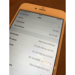 Apple iPhone 6 Plus Zilver 16GB Heel netjes Nieuwe batterij