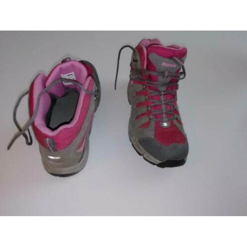 Meindl wandelschoenen grijs roze 36