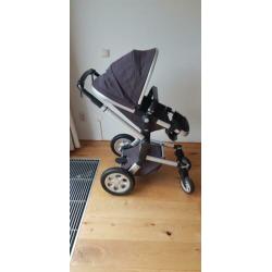 Combiwagen kinderwagen Joolz Day zilver/antraciet