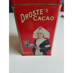 blikje Droste's cacao 125 jaar