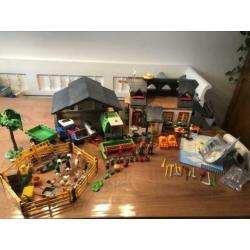 Playmobil 4055 boerderij met 4146 4846 4491 4188 4740 4674