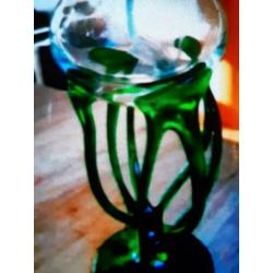 Groene Handmade Olielamp