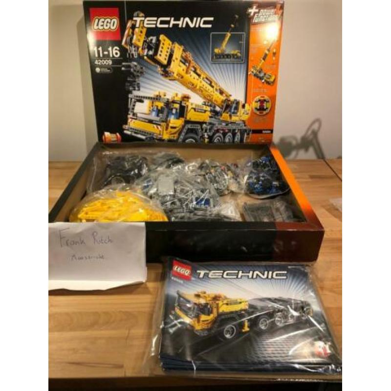 Lego Technic 42009 - Mobile Crane Mk II (100% compleet)