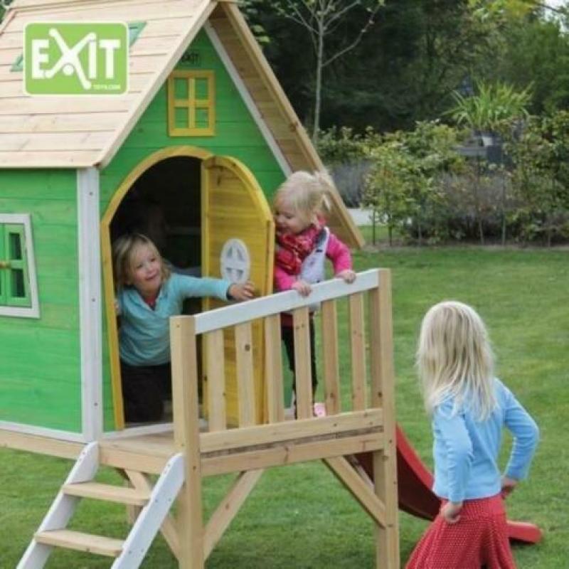 Houten Speelhuis Fantasia 300 Exit | Gratis verzending 880