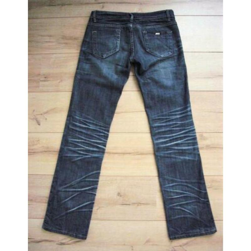 Dames jeans straight regular blauwgrijs NIEUW maat 42