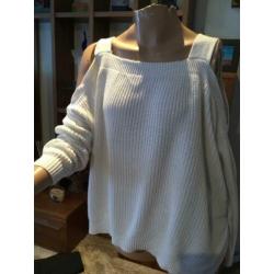 VINTAGE DRESSING trui , maat L offwhite