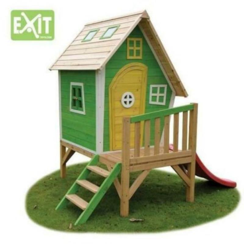 Houten Speelhuis Fantasia 300 Exit | Gratis verzending 880