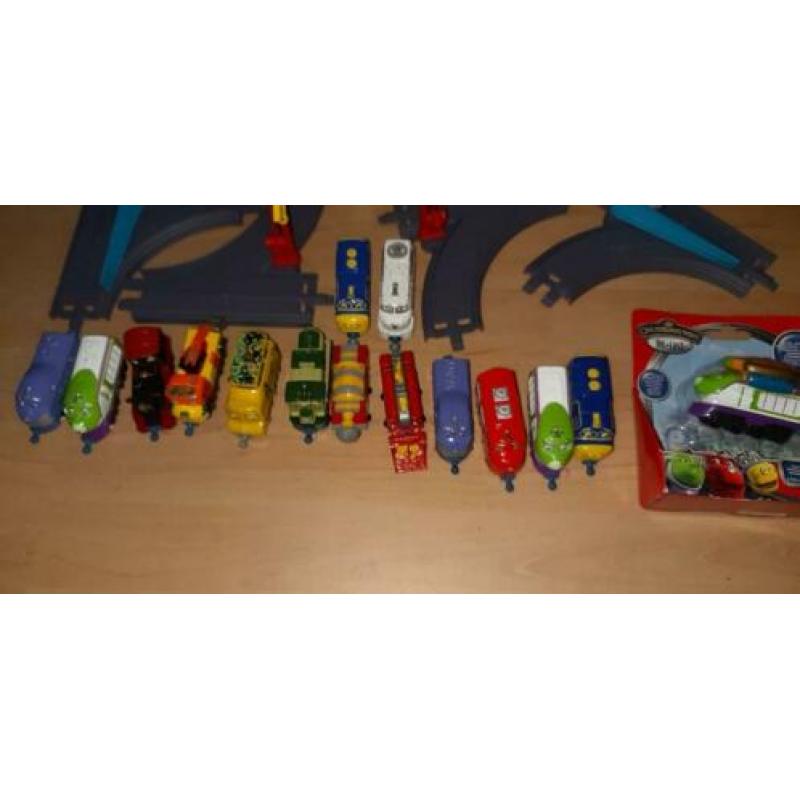 Chuggington treinbaan met metalen treintjes grote set