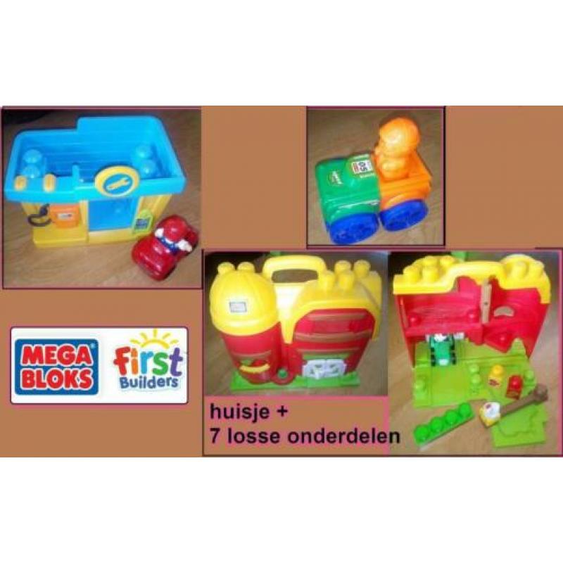 Mega bloks first. Diverse onderdelen