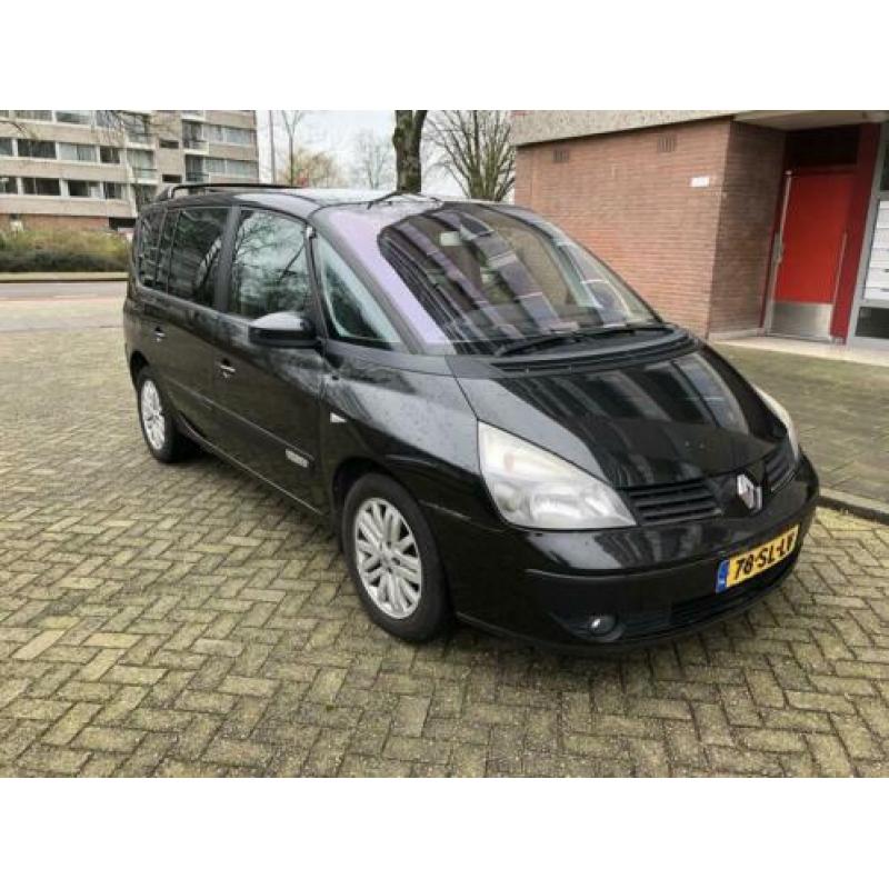 Renault Espace 2.0 16V Turbo 125KW E4 2006 Zwart Apk nieuw