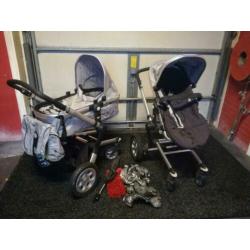 Joolz kinderwagen met 2 onderstellen!