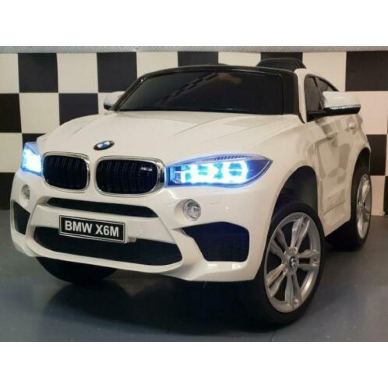 Elektrische kinderauto BMW X6 12volt, soft start, EVA banden