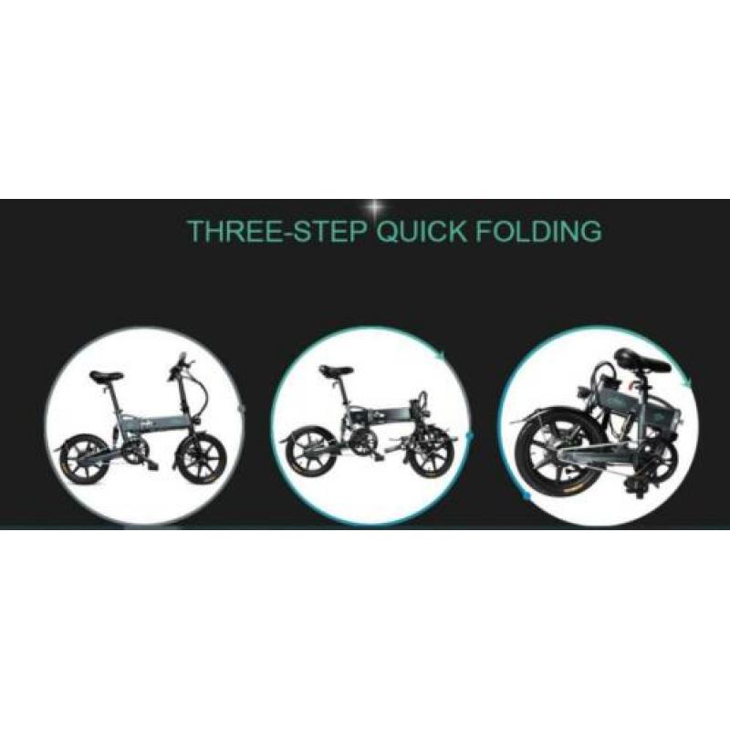 FIIDO D2 Folding Electric Moped Bike City Bike Commuter Bike