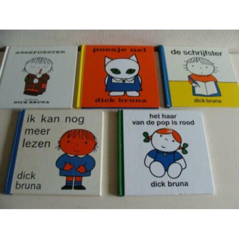 23 prachtige boekjes Dick Bruna - Nijntje en Kiki