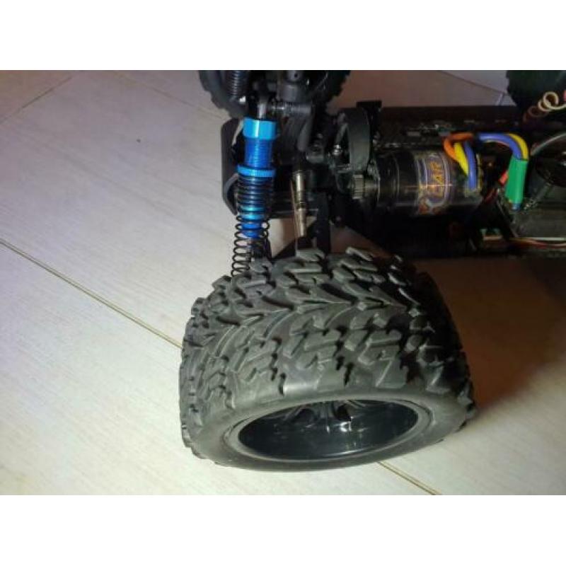 Jamara 4WD Brushless Tiger 1:10 Compleet chassis