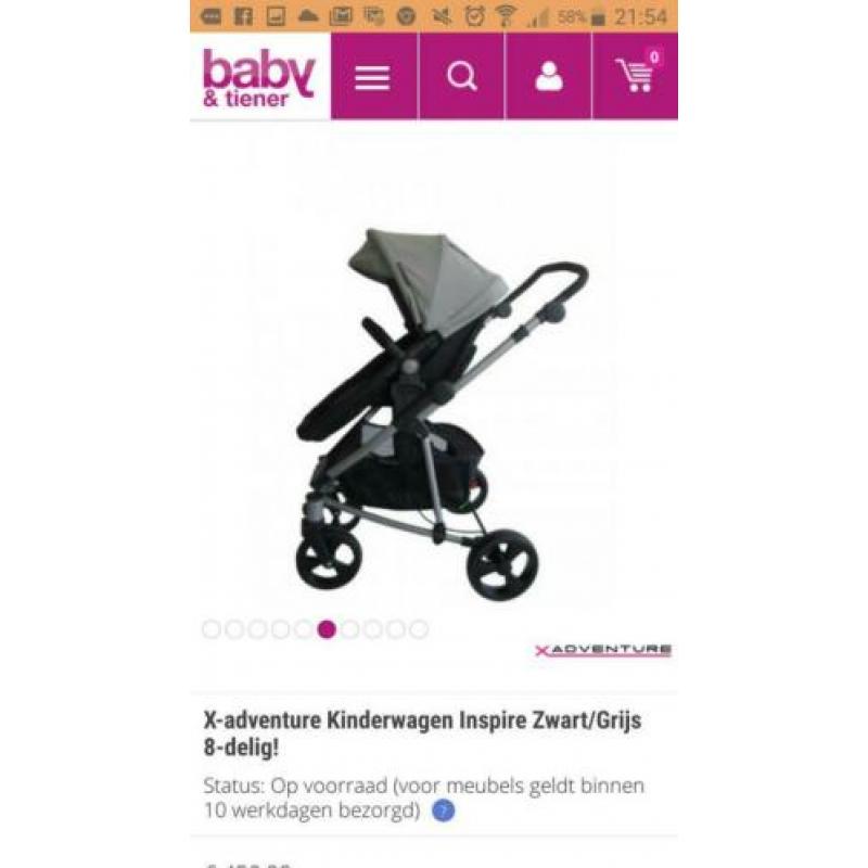 X-adventure kinderwagen