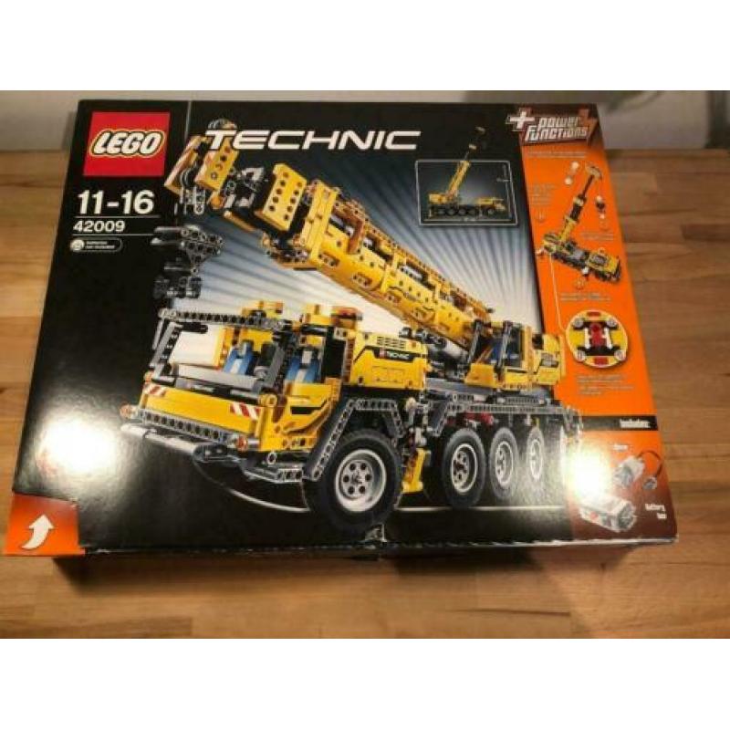 Lego Technic 42009 - Mobile Crane Mk II (100% compleet)