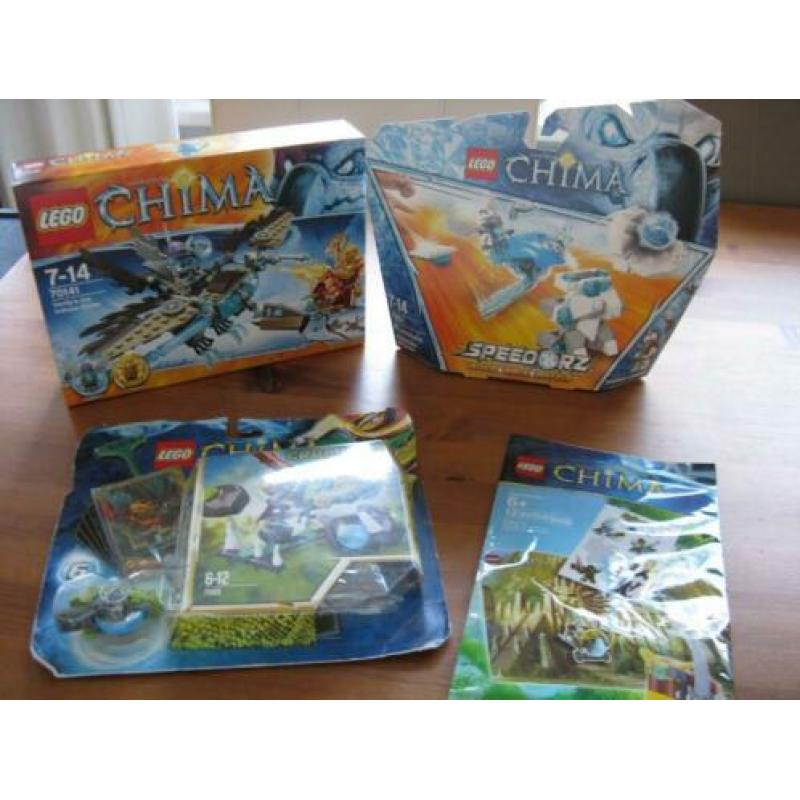 lego chima 700141 en 70103 en 70151 en nog klein setje