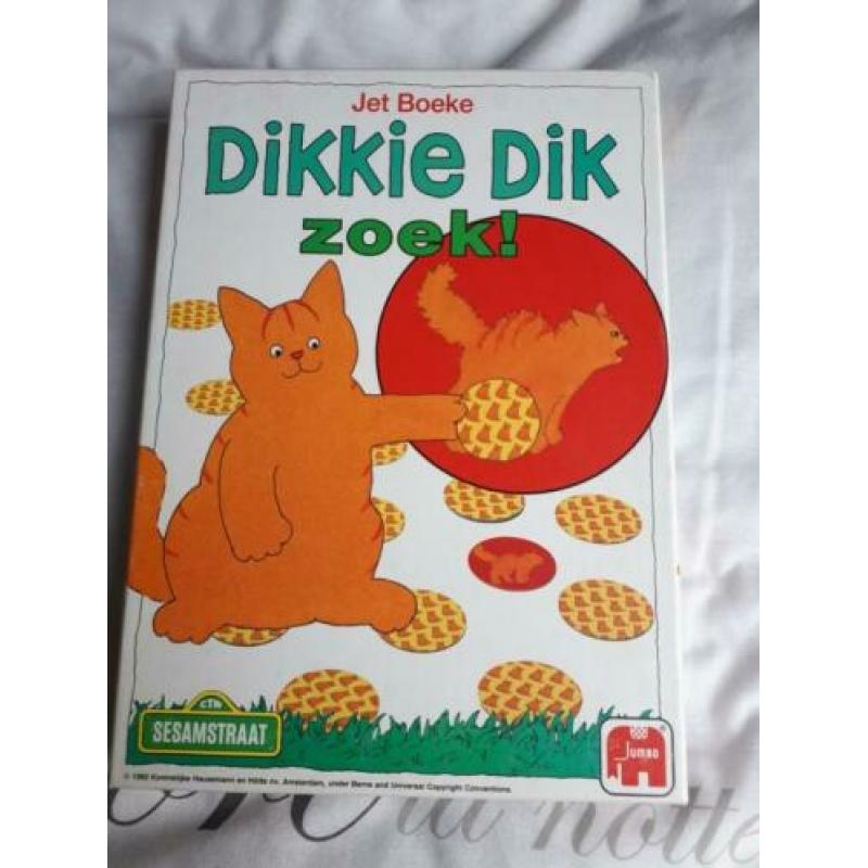 Dikkie Dik memorie spel 3+