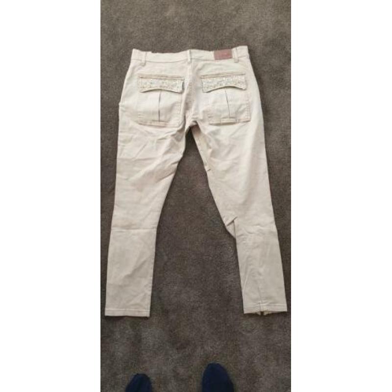 ZGAN beige RELISH worker jeans mt W30-W32 38/40, spijker